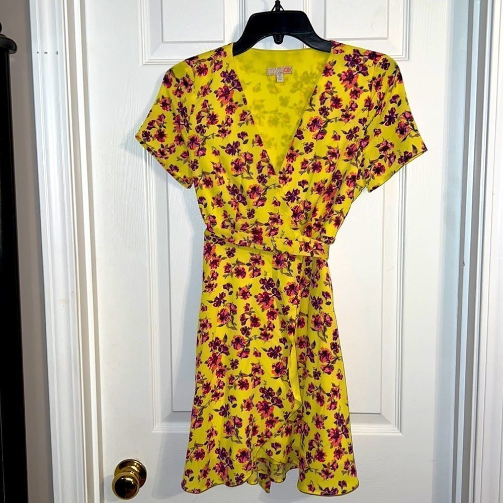 Floral wrap dress  